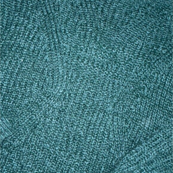 Dex Womens Knit Sweater With Back Cut Outs-Green-Size M-GUC - Picture 4 of 6